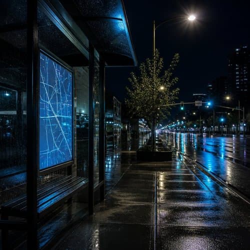 Blue Glass Compass by Psalmix