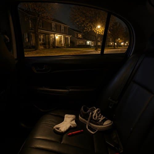 Headlights Through Maple Avenue by Psalmix