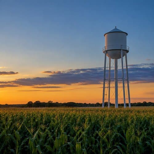 Water Tower Town by Psalmix