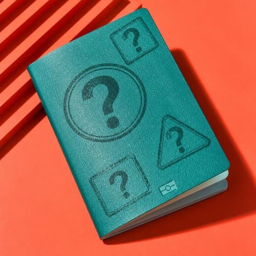 Passport Full of Question Marks by Psalmix
