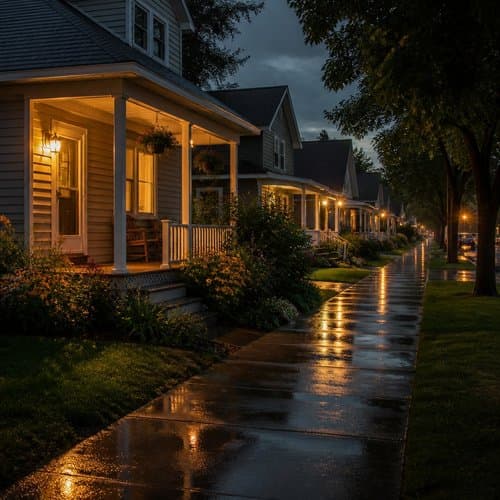 One Porch Light by Psalmix