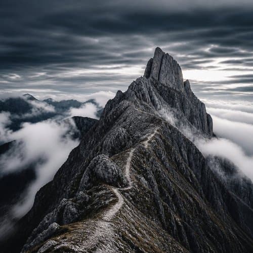 Clouds Below Us by Psalmix