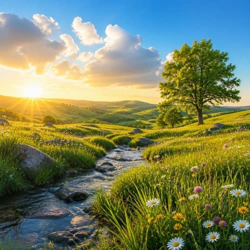 Green Pastures by Psalmix