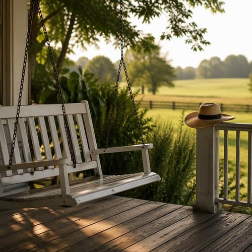 Porch Swing Power Nap by Psalmix