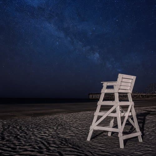 Ocean at Night by Psalmix