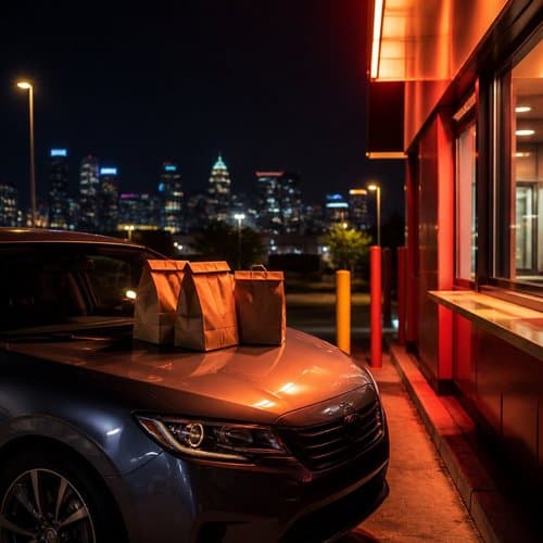 Midnight Taco Run by Psalmix