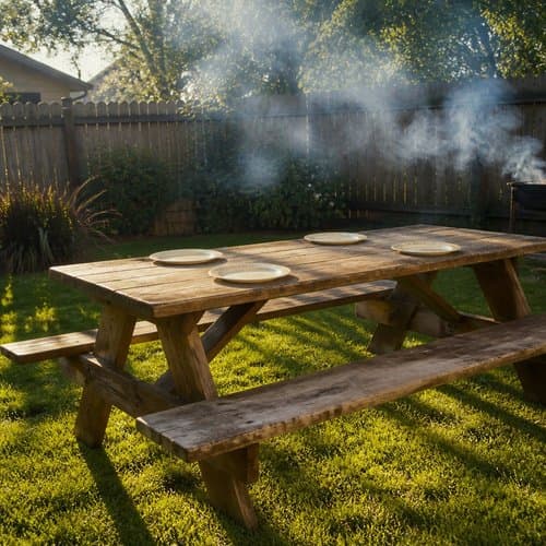 Backyard Table by Psalmix