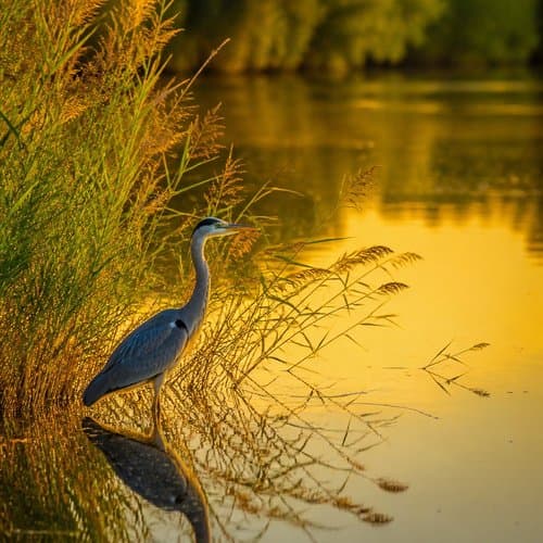 Golden Stillness by Psalmix