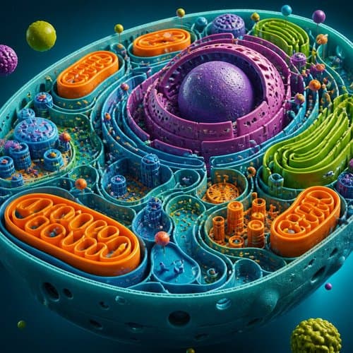 Cell Structure — Organelles and Their Jobs by Psalmix