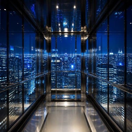 Glass Elevator by Psalmix